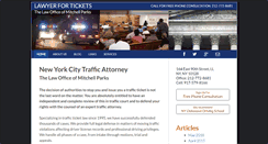 Desktop Screenshot of lawyer4tickets.com
